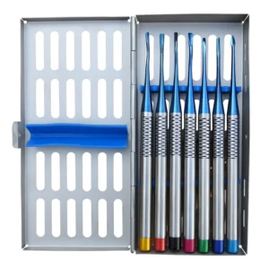 3 piece set Titanium Composite Instrument Set – 7 Pcs
