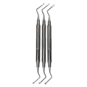 9 set of Titanium Composite Placement Instrument Set – Dental Restorative Tools (3 Pcs)